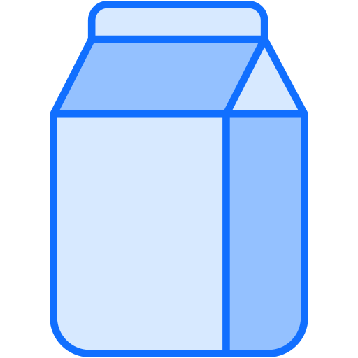 cartón de leche Generic Blue icono
