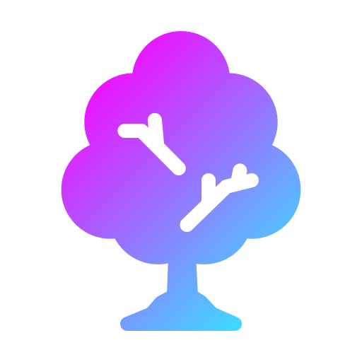 drzewo Generic Flat Gradient ikona