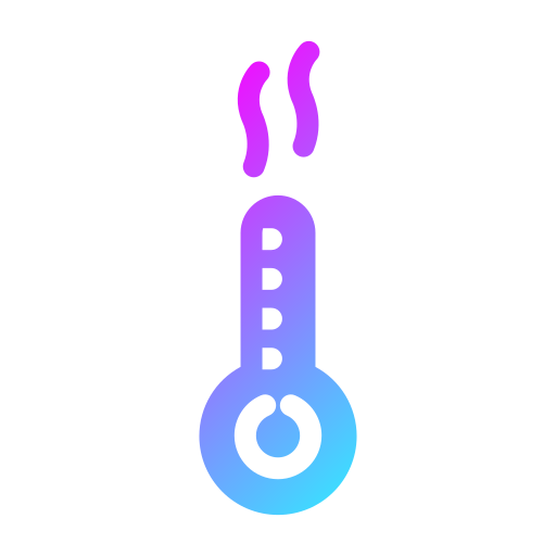 thermometer Generic Flat Gradient icoon