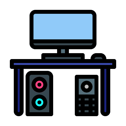 pc Generic Outline Color icon