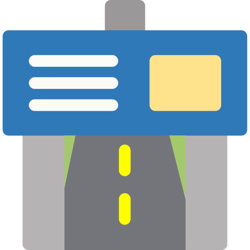 道路バナー Generic Flat icon