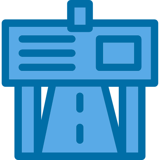 道路バナー Generic Blue icon