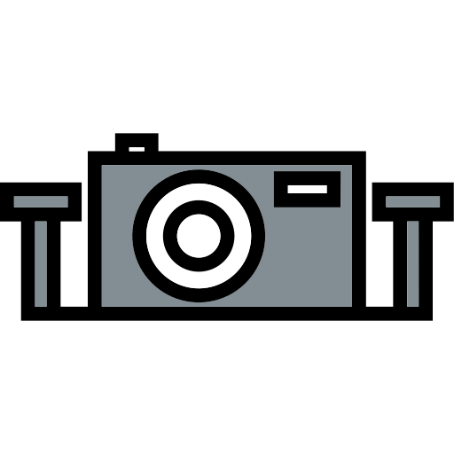 水中カメラ Generic Outline Color icon