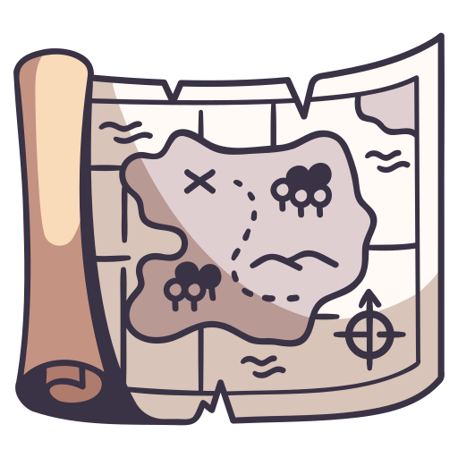 Map Generic Outline Color icon