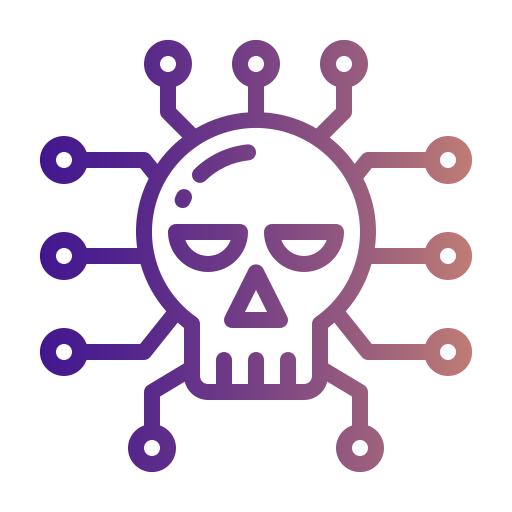 malware Generic Gradient icono