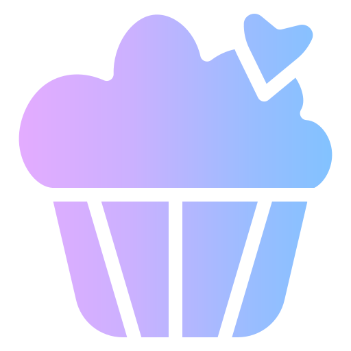 cupcake Generic Flat Gradient icoon