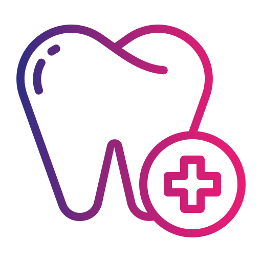 cuidado dental Generic Gradient icono