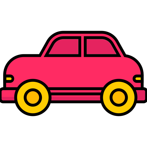 おもちゃの車 Generic Outline Color icon
