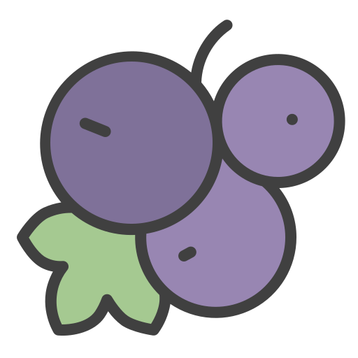 Currant Generic Outline Color icon