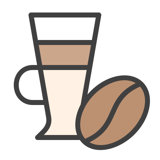 latté Generic Outline Color icono