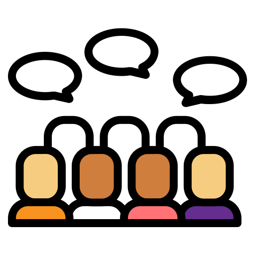 reunión Generic Outline Color icono