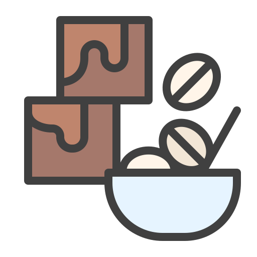 Brownie Generic Outline Color icon