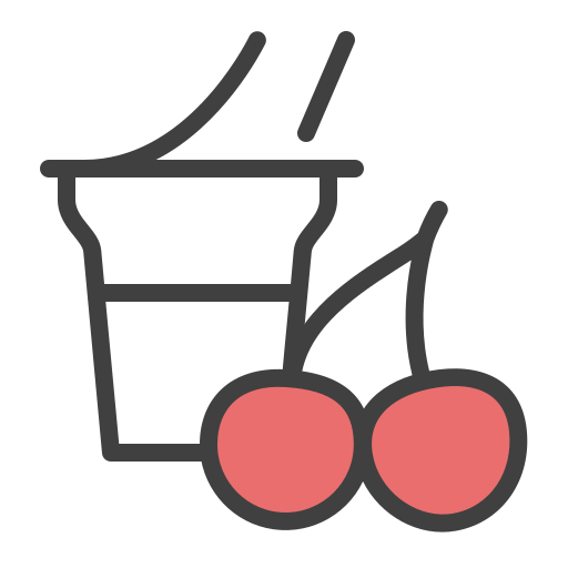 yogur Generic Outline Color icono