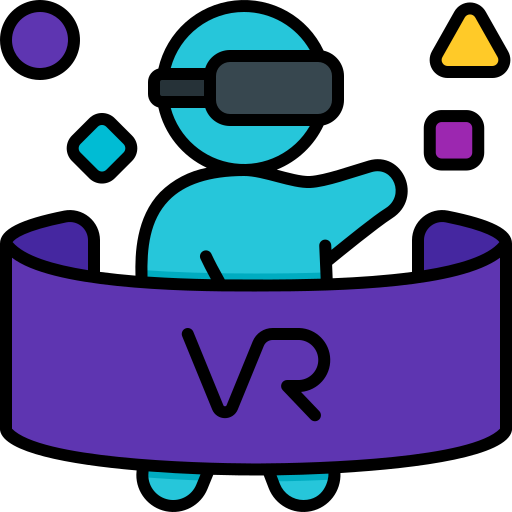 virtual Generic Outline Color icono
