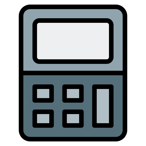 Calculator Generic Outline Color icon