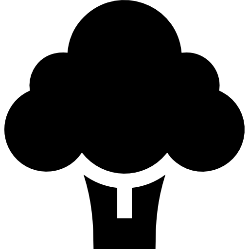 브로콜리 Basic Straight Filled icon