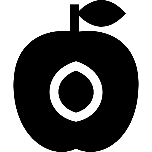 aprikose Basic Straight Filled icon