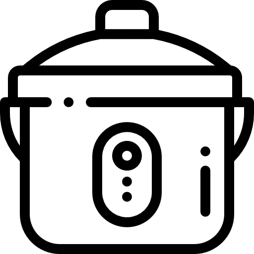 fornuis Detailed Rounded Lineal icoon