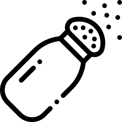 assaisonnement Detailed Rounded Lineal Icône