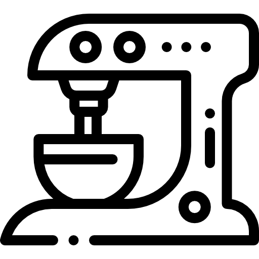 mikser Detailed Rounded Lineal ikona