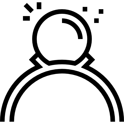 anillo de compromiso Vitaliy Gorbachev Lineal icono