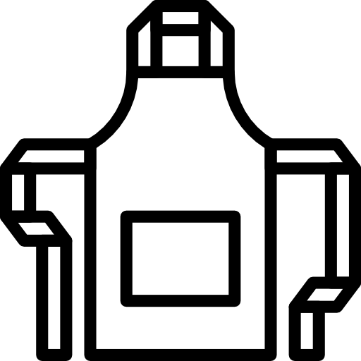 delantal Aphiradee (monkik) Lineal icono