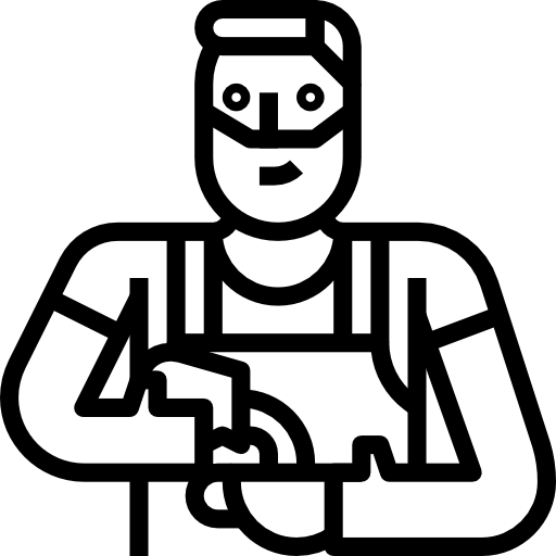 barista Aphiradee (monkik) Lineal ikona