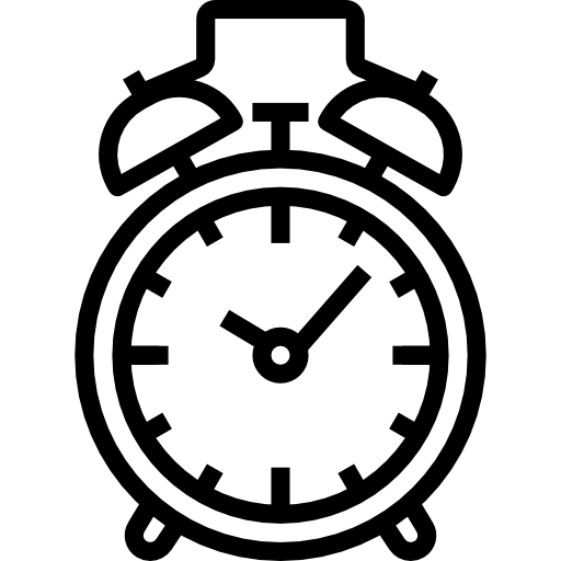 알람 시계 Aphiradee (monkik) Lineal icon