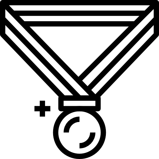 メダル Aphiradee (monkik) Lineal icon