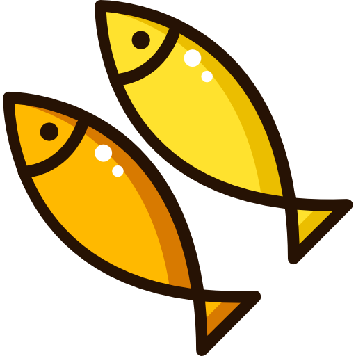 Fishes Good Ware Lineal Color icon