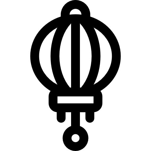 lanterna Basic Rounded Lineal icona