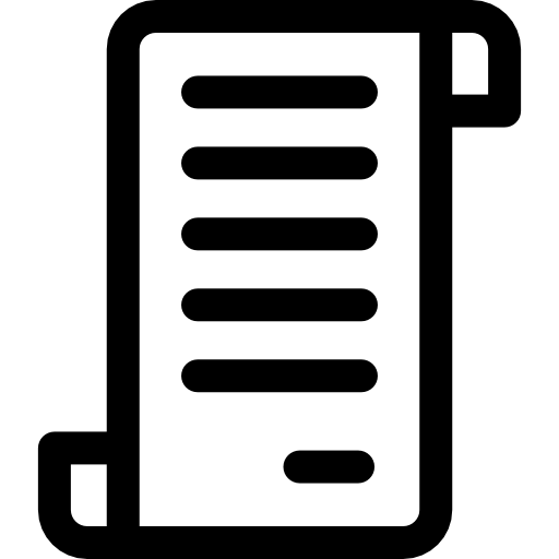 パピルス Basic Rounded Lineal icon
