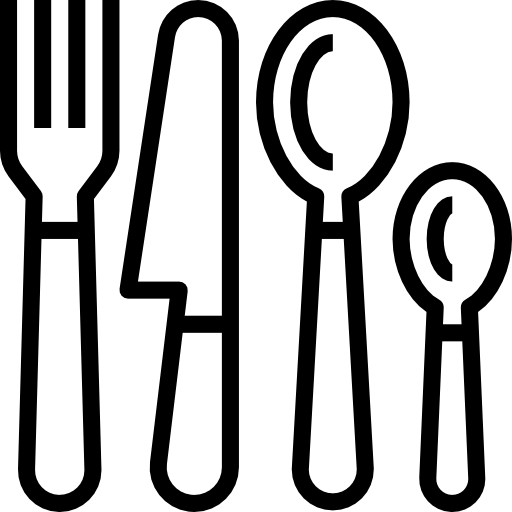 cuchillería Aphiradee (monkik) Lineal icono