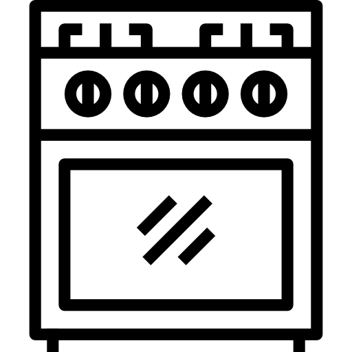 Oven Aphiradee (monkik) Lineal icon