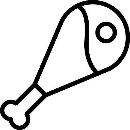 Chicken Aphiradee (monkik) Lineal icon