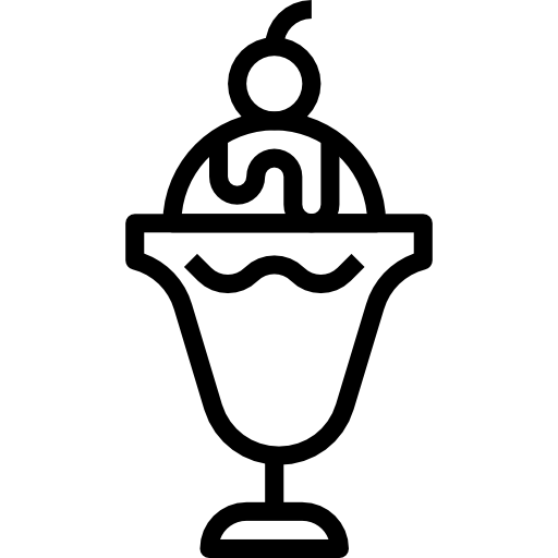 helado Aphiradee (monkik) Lineal icono