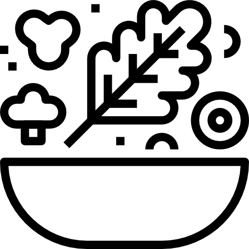 insalata Aphiradee (monkik) Lineal icona