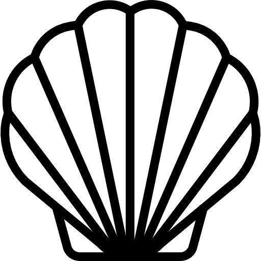 muszla Aphiradee (monkik) Lineal ikona