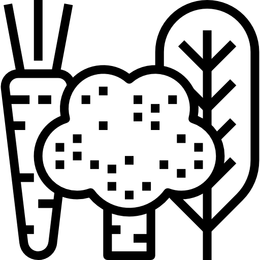 vegetales Aphiradee (monkik) Lineal icono