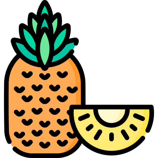 Pineapple Special Lineal color icon