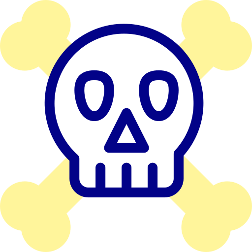 Dead Detailed Mixed Lineal color icon