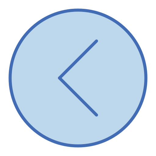 Back arrow Generic Blue icon