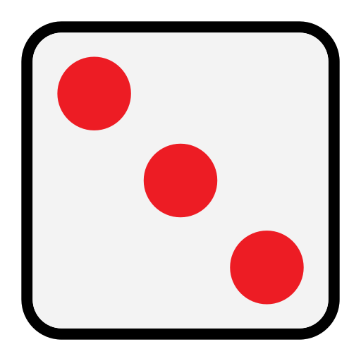 Dice Generic Outline Color icon