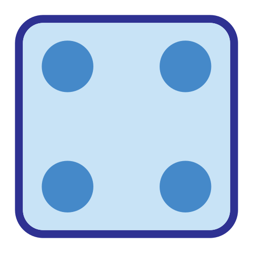 dado Generic Blue icono