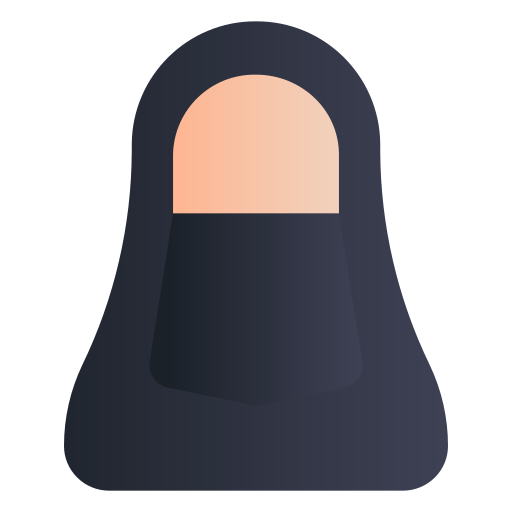Muslimah Generic Flat Gradient icon