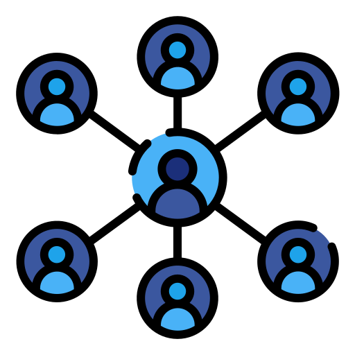 Network user Generic Outline Color icon