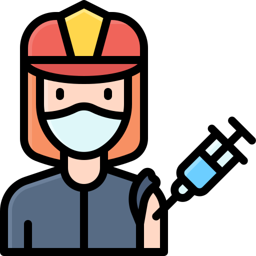 Firewoman Generic Outline Color icon