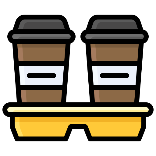 Coffee cup Generic Outline Color icon