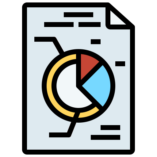 kuchendiagramm Generic Outline Color icon