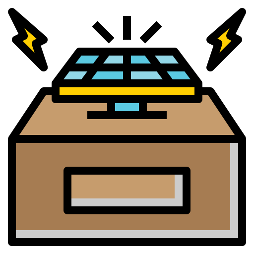 Solar Generic Outline Color icon